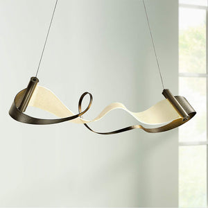 Wave Chandelier: Stylish Lighting for Any Space-Kitchen Island