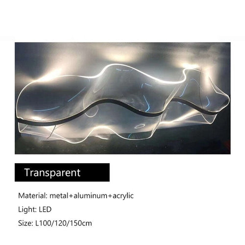 Wave LED Hanging Light for Dining and Kitchen Island-Kitchen Island