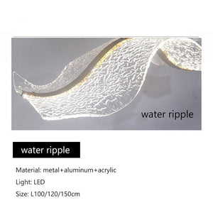 Wave LED Hanging Light for Dining and Kitchen Island-Kitchen Island