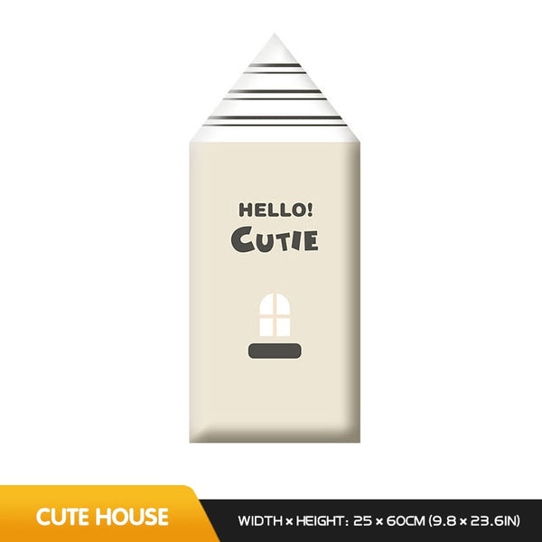 Whimsical Hobbit House Kids Wall Padded Safety Cushions-Anti Collision Padded Wall Stickers