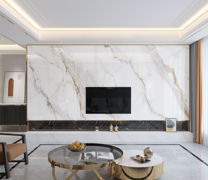 White Lines Stone Design - Marble Wallpaper Murals-Marble Design Wallpaper