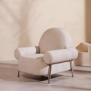 White Poltronas Modern Living Room Chair-Arm Chairs, Recliners & Sleeper Chairs