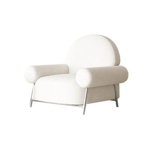 White Poltronas Modern Living Room Chair-Arm Chairs, Recliners & Sleeper Chairs