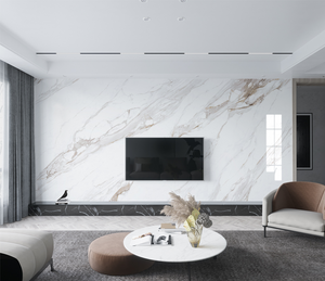 White Stone Design: Marble Wallpaper Murals-Marble Design Wallpaper