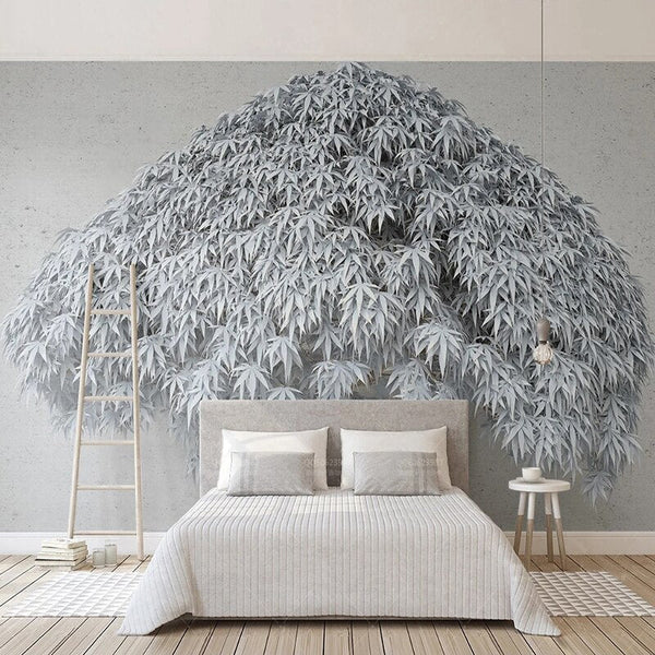 Willow Tree Mural Art Wallpaper - Home Wall Decor-Trees Wallpaper