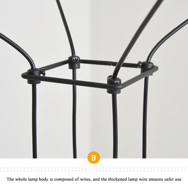 Wireflow LED Chandelier - Illuminate Your Space-Ceiling Chandelier