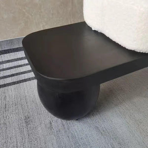 Wood Shoe Changing Ottoman Stool-Bench