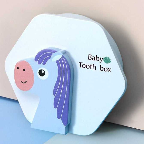 Wooden Baby Tooth Box - Baby Boy Tooth Box | Kids Tooth Box-