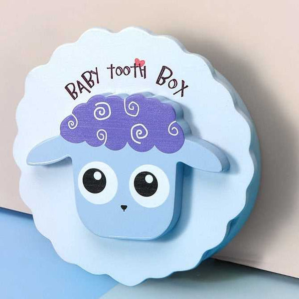 Wooden Baby Tooth Box - Baby Boy Tooth Box | Kids Tooth Box-