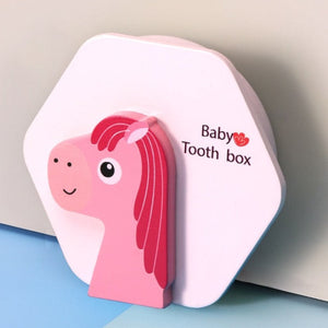 Wooden Baby Tooth Box - Baby Boy Tooth Box | Kids Tooth Box-