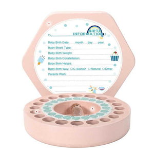 Wooden Baby Tooth Box - Baby Boy Tooth Box | Kids Tooth Box-