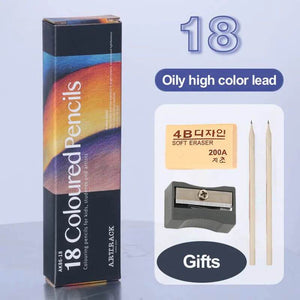 Wooden Color Pencil Set-Watercolour Pencils