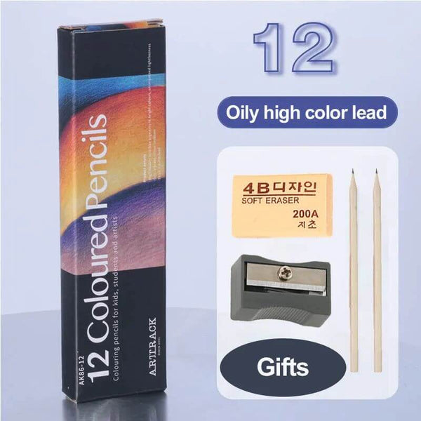 Wooden Color Pencil Set-Watercolour Pencils