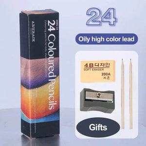 Wooden Color Pencil Set-Watercolour Pencils
