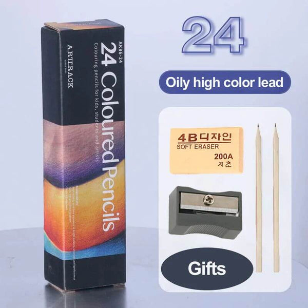 Wooden Color Pencil Set-Watercolour Pencils
