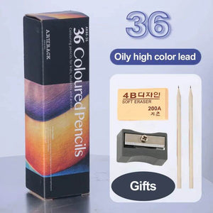 Wooden Color Pencil Set-Watercolour Pencils