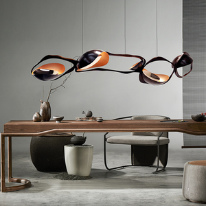 XXX LED Rocks Style Chandelier Dining Island-Kitchen Island