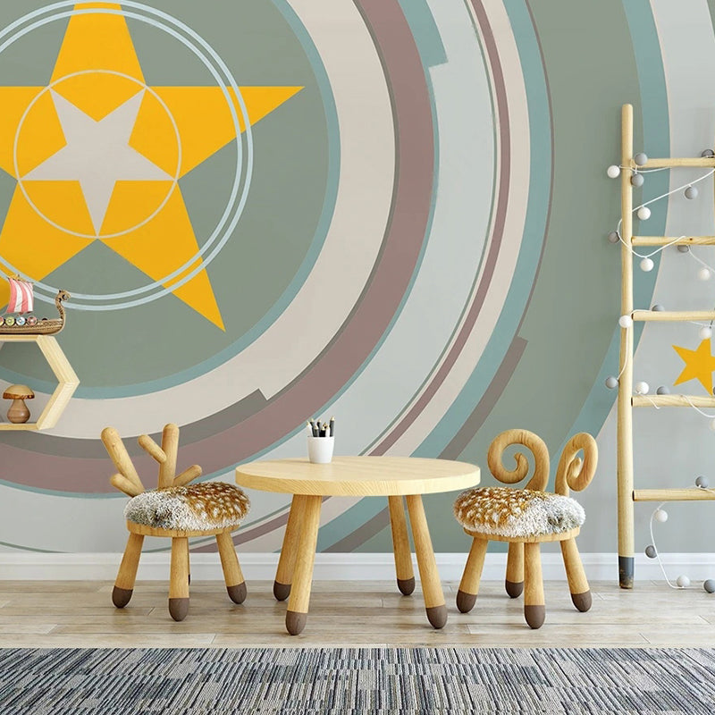 You Are a Star Nursery Wallpaper: Kids Room Wallpaper Mural-Kids Room Wallpaper