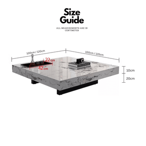 Marble Gloss Coffee Table
