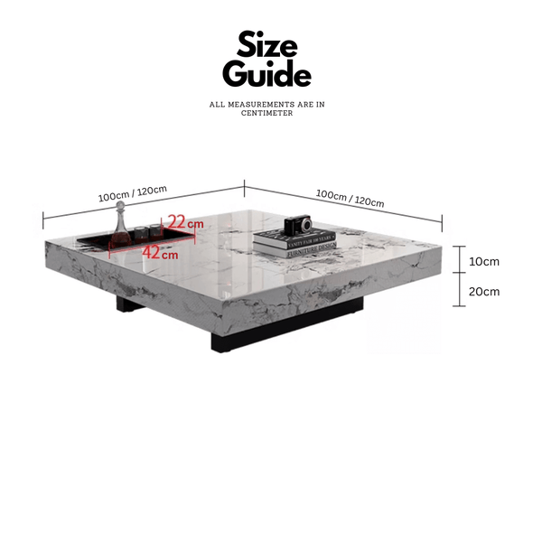 Marble Gloss Coffee Table