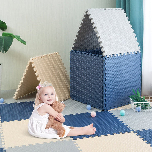 Baby Anti-slip Mat – Extra Thick Foam Play Mat for Crawling and Tummy Time-Toddler Play Mats