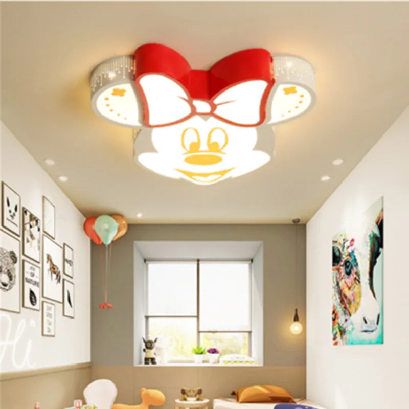 Mickey Ceiling Light for Girls Room Decor