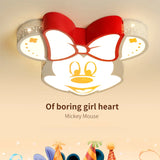Plafonnier Mickey pour décoration de chambre de fille
