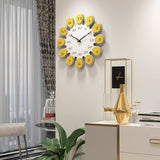 Creative Nordic Sunflower Style Wall Clock