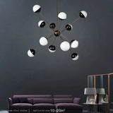 Moderne LED-Pendelleuchte „Artistic Orb“ – Beleuchtung mit Stil