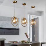 Glass Ball Chandelier: Elegant Pendant Lamp Light