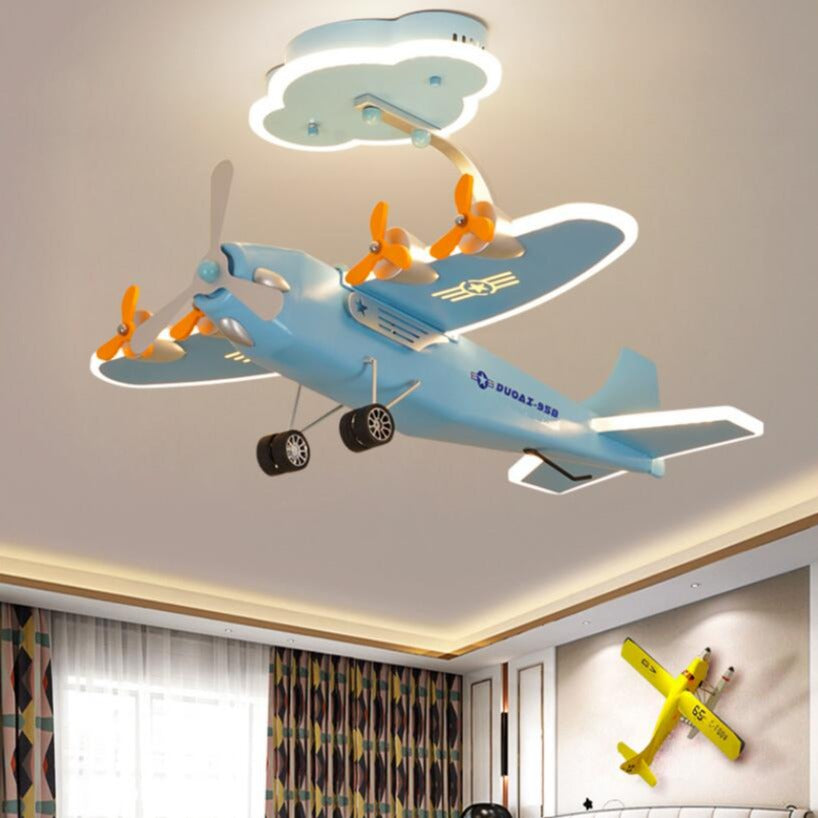 Plafonnier Avion Air Force One pour chambre d'enfant