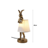 Vintage Bathing Rabbit Table Lamp