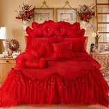 Jacquard Lace Bed Set: Luxurious and Elegant