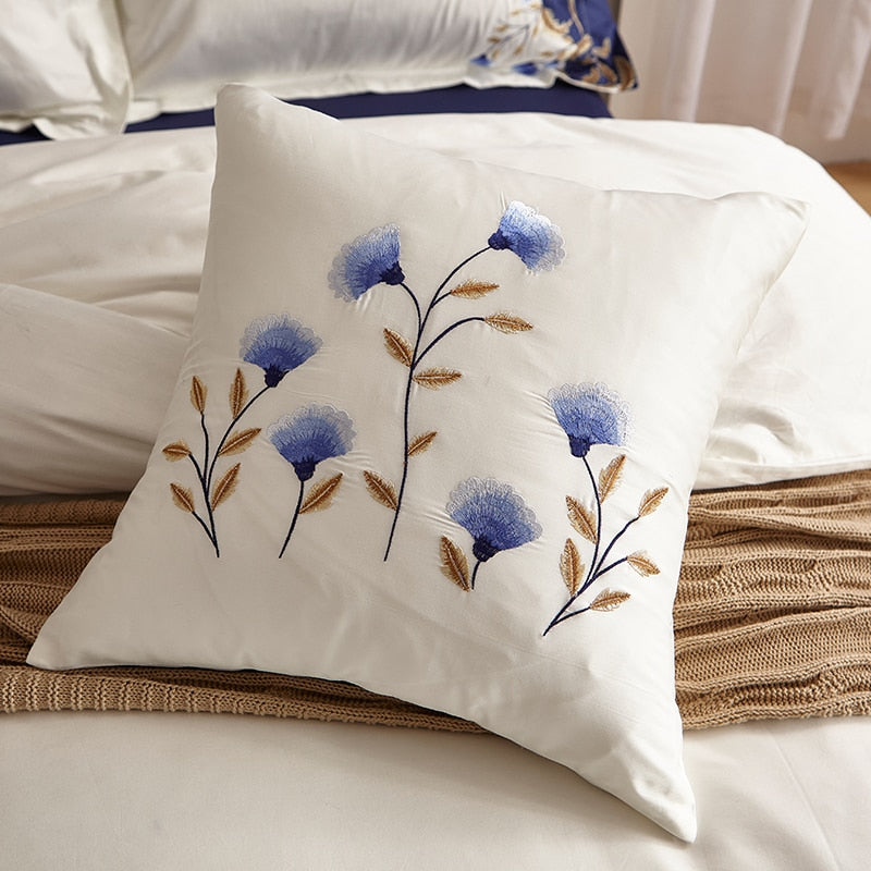 Egyptian Cotton Embroidered Bedding set