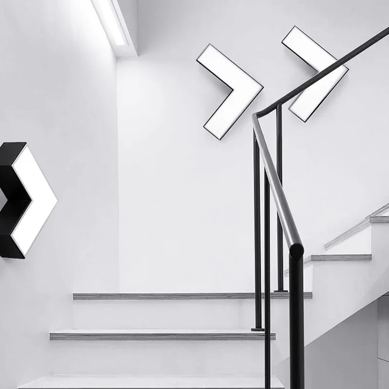 Tetris Arrows Ceiling and Wall LED Lighting