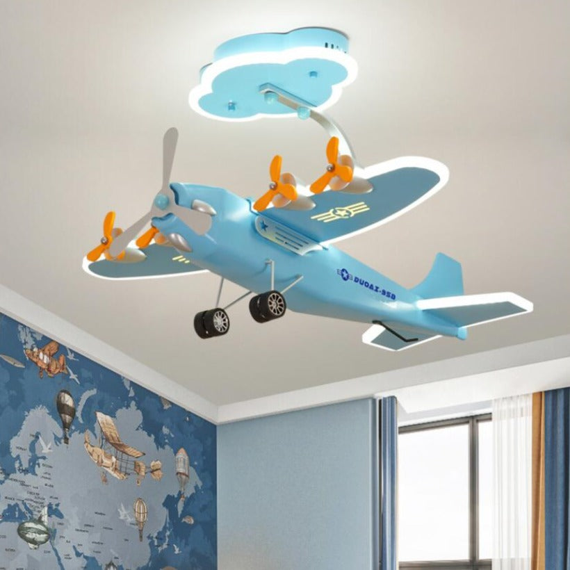 Airplane Air Force One Ceiling Light for Kids Room