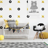 XO Decal Wallpaper for Boys Room - Creative Home Decoration Sticker