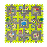 Road Trip Puzzle Play Mat - Theme Design