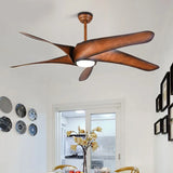 Ventilateur de plafond brun vintage 60 pouces Techno Fan