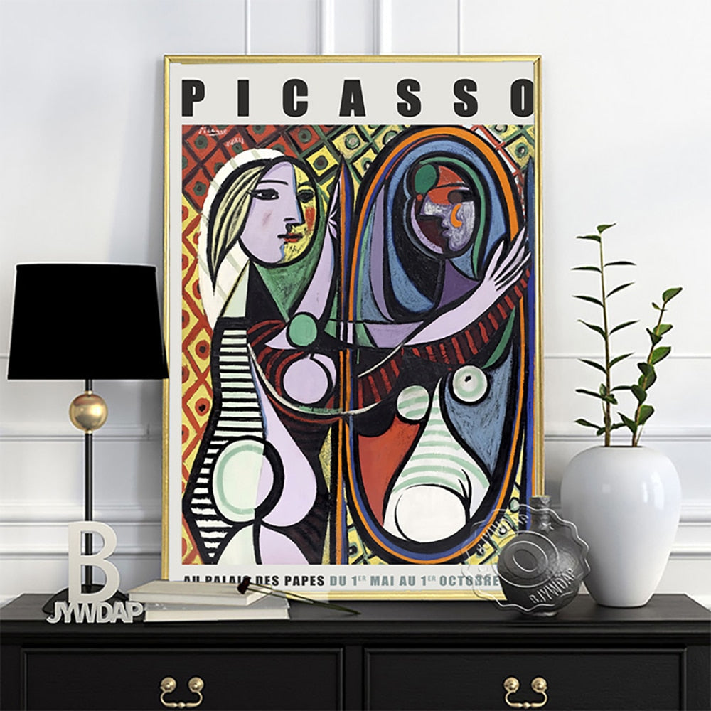 Original Pablo Picasso Exhibition Poster Artworks from the Master Displayed