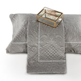 Quilted Double Lace Bedspread Set