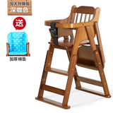 Chaise de salle à manger en bois pour bébé - Chaise d'alimentation pour bébé