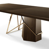 Solid Wood Designer Dining Table