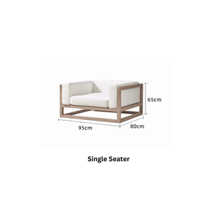 High-End Modular Outdoor Furniture Set – Luxury Solid Wood Poolside Collection-BabiesDecor.com