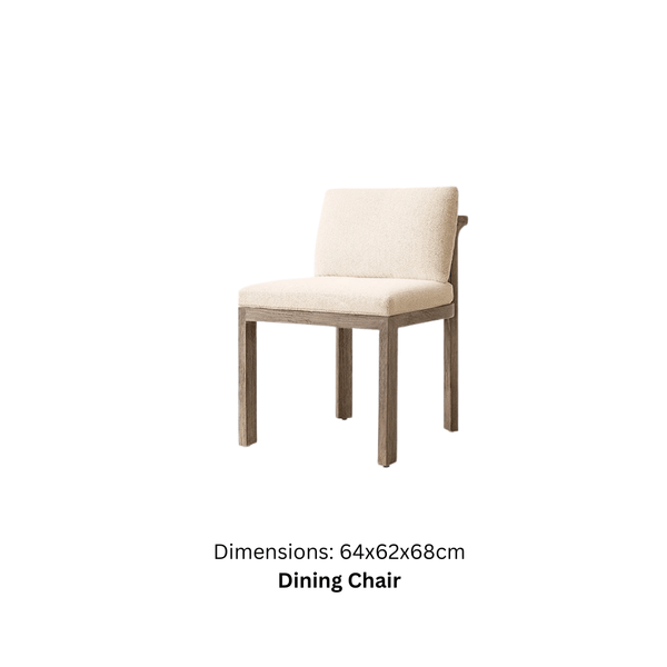 Italian Light-Luxury Outdoor Furniture – Premium Solid Oak Wood Collection-BabiesDecor.com