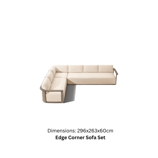 Italian Light-Luxury Outdoor Furniture – Premium Solid Oak Wood Collection-BabiesDecor.com