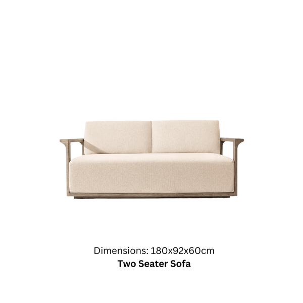 Italian Light-Luxury Outdoor Furniture – Premium Solid Oak Wood Collection-BabiesDecor.com