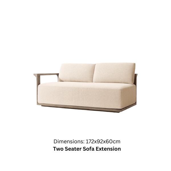 Italian Light-Luxury Outdoor Furniture – Premium Solid Oak Wood Collection-BabiesDecor.com