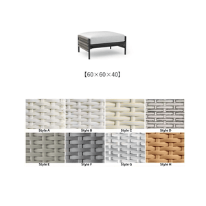 Round Outdoor Rattan Furniture Set – Bamboo Wicker Daybed Collection-BabiesDecor.com