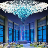 Luxury Crystal Stones LED Ceiling Chandelier
